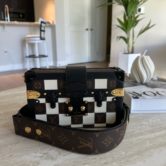 Trunk clutch Louis Vuitton unique - Picture 3 of 10